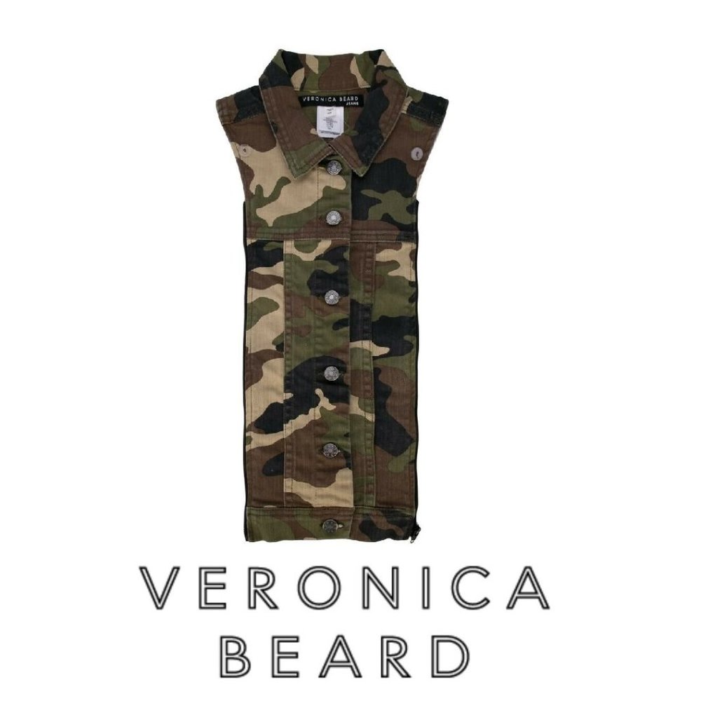 Veronica Beard Slate CAMO Dickey